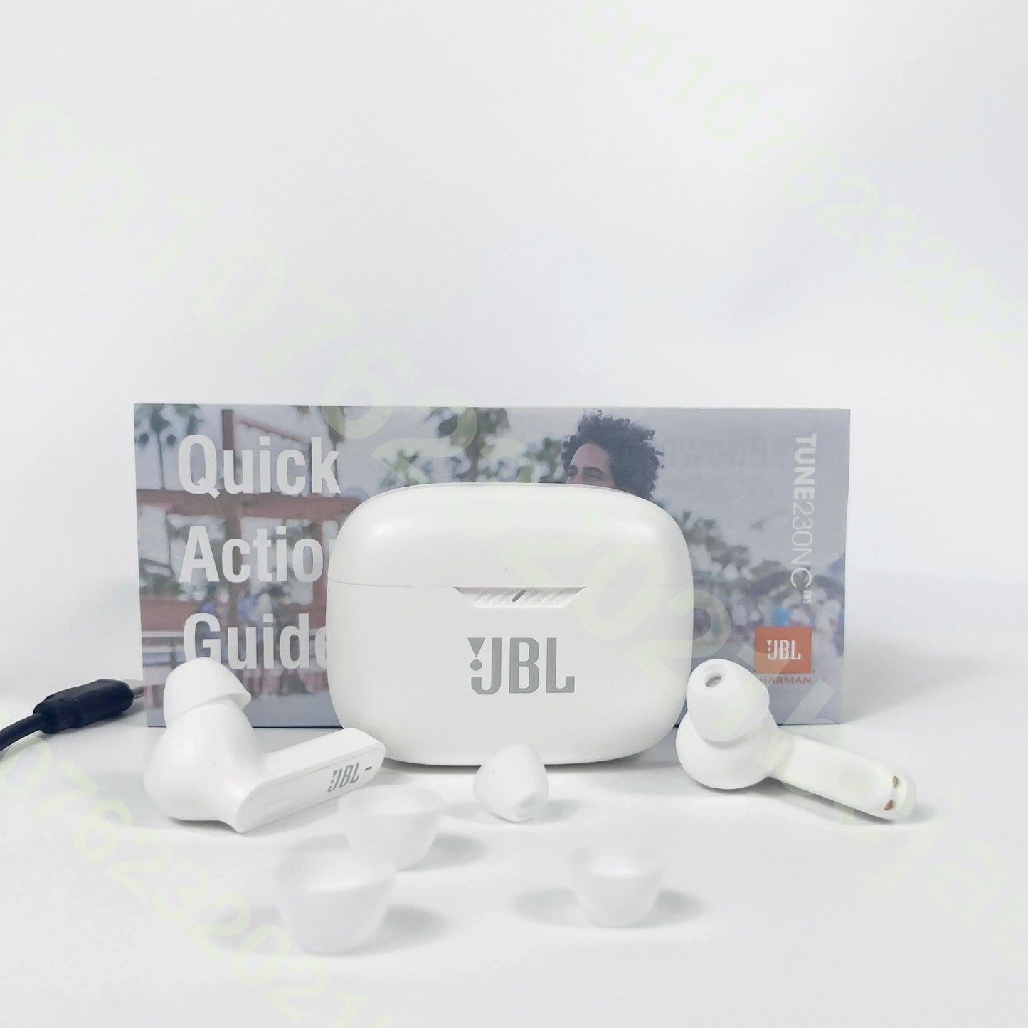 Original JBL Tune 230nc TWS Wireless Bluetooth Headset Stereo Bass Waterproof Sports Earphone with Microphone Headphone T230nc