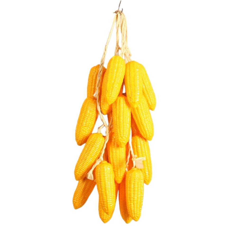 Artificial corn skewers, Realistic simulated fruit vegetable decoration