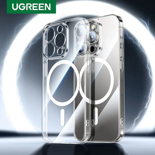 UGREEN Magnetic Case for iPhone 17 - 16 - 15 - 14 - 13 Pro Max Case Shockproof MagSafe