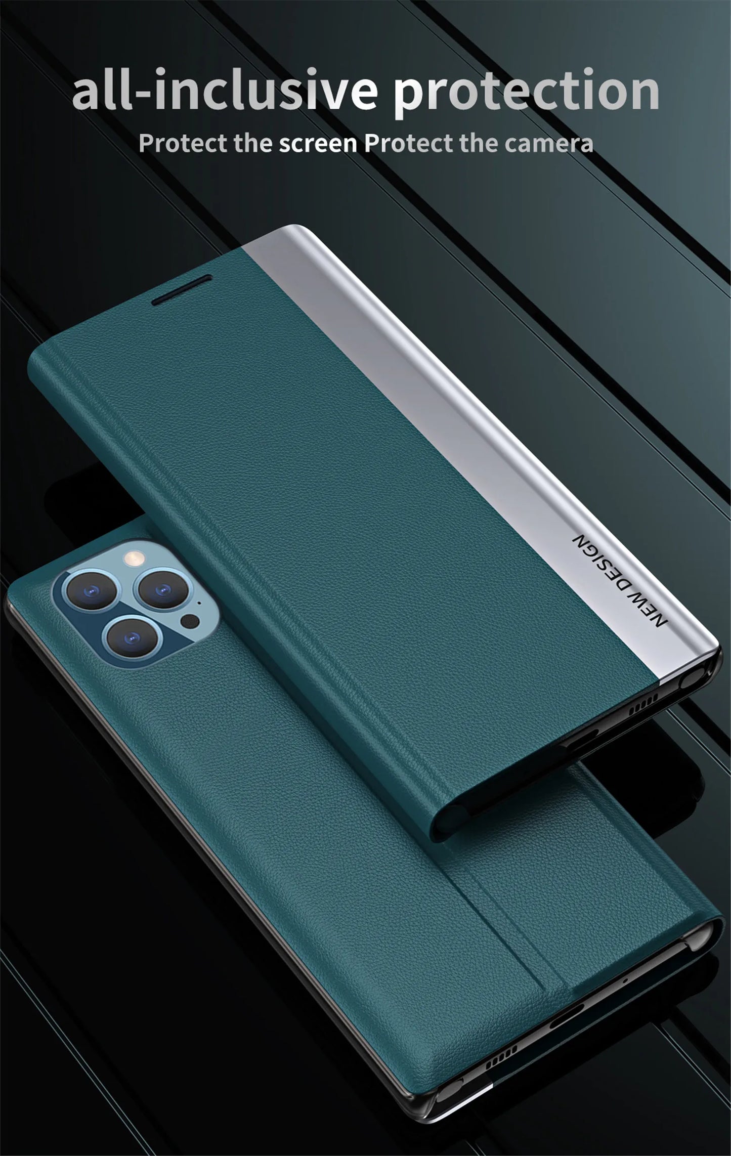 Luxury Flip Case For Samsung Galaxy A54 A34 A24 A14 A73 A53 A33 A23 A13 A52S A32 A22 A12 Wallet Stand Book Phone Cover