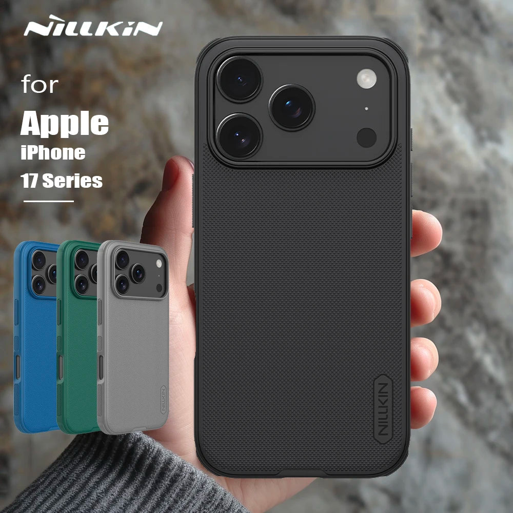 Phone case iPhone 17 Pro Max / 17 Air Nillkin Case Super Frosted Shield Pro Soft TPU Hard PC Ultra thin Back Cover Protection