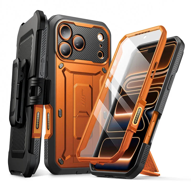 SUPCASE For iPhone 17 Pro Case 6.3" (2025) UB Pro Full-Body Heavy Duty Rugged Phone Case with Built-in Screen Protector