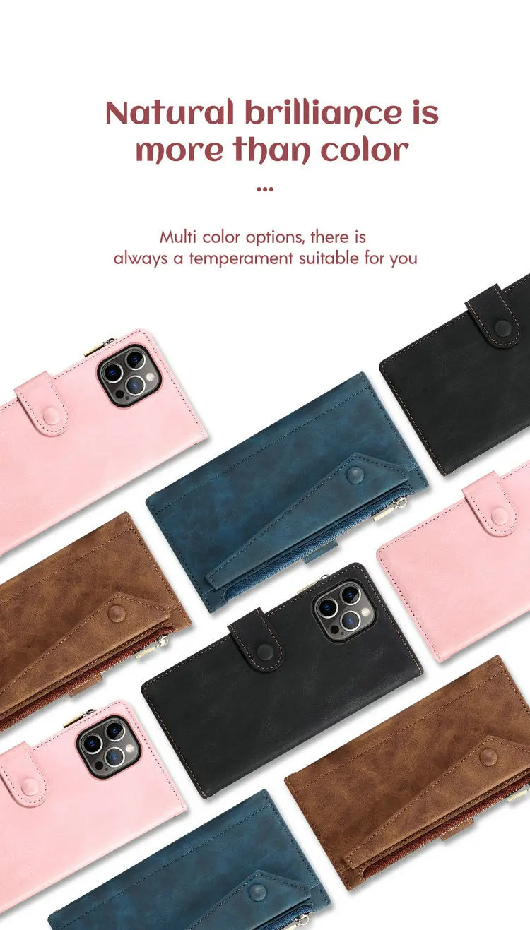 M55 M54 M35 M23 M13 5G 4G Zipper Leather Case Crossbody RFID for Samsung Galaxy M36 M16 M32 M31 M34 M06 M15 35 M 55 54 Book Etui