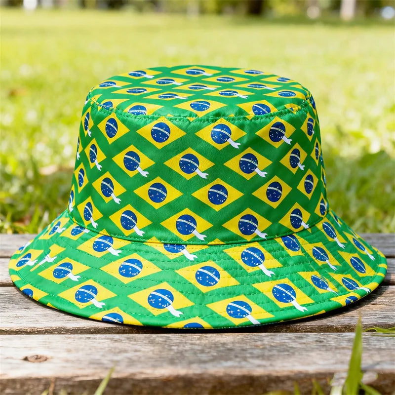 2026 Countries National Flag Bucket Hat Unisex