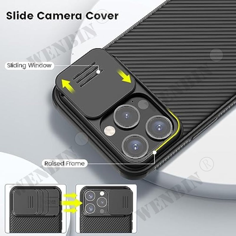 Phone Case For iPhone - 16/ 15 / 14 13 / 12 / 11 Pro Max Plus Window Protection lens Magnetic Magsafe Wireless Charge Shockproof Cover