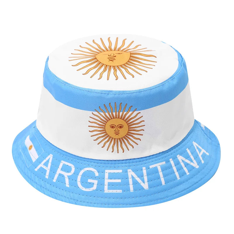 2026 Countries National Flag Bucket Hat Unisex