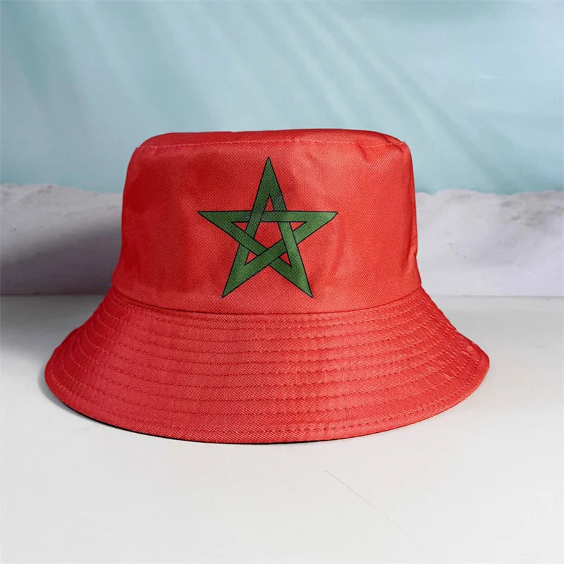 2026 Countries National Flag Bucket Hat Unisex