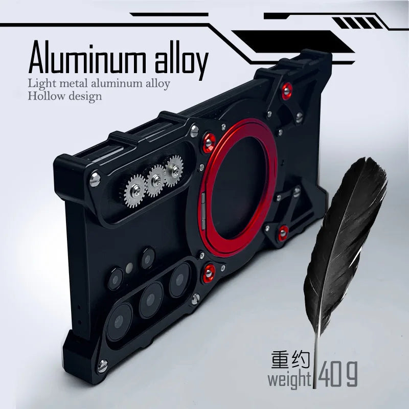 Aluminum Metal Frameless Bumper Rimless StandCaseFor Samsung S25 Edge S23 S22 S21 Ultra S24 FE S20 + M56 M35 M15 M55 M55s M36