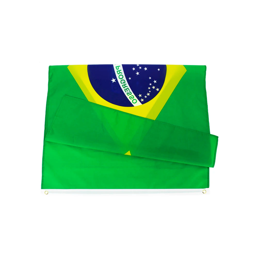 Large Brazil Flag 90x150cm Hanging Polyester Digital