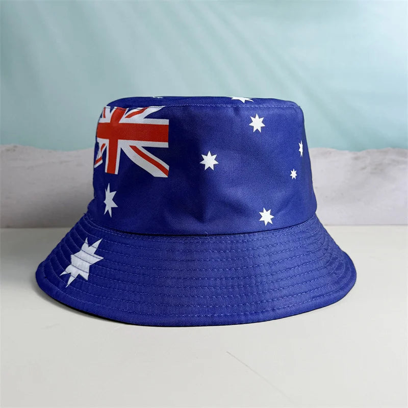 2026 Countries National Flag Bucket Hat Unisex