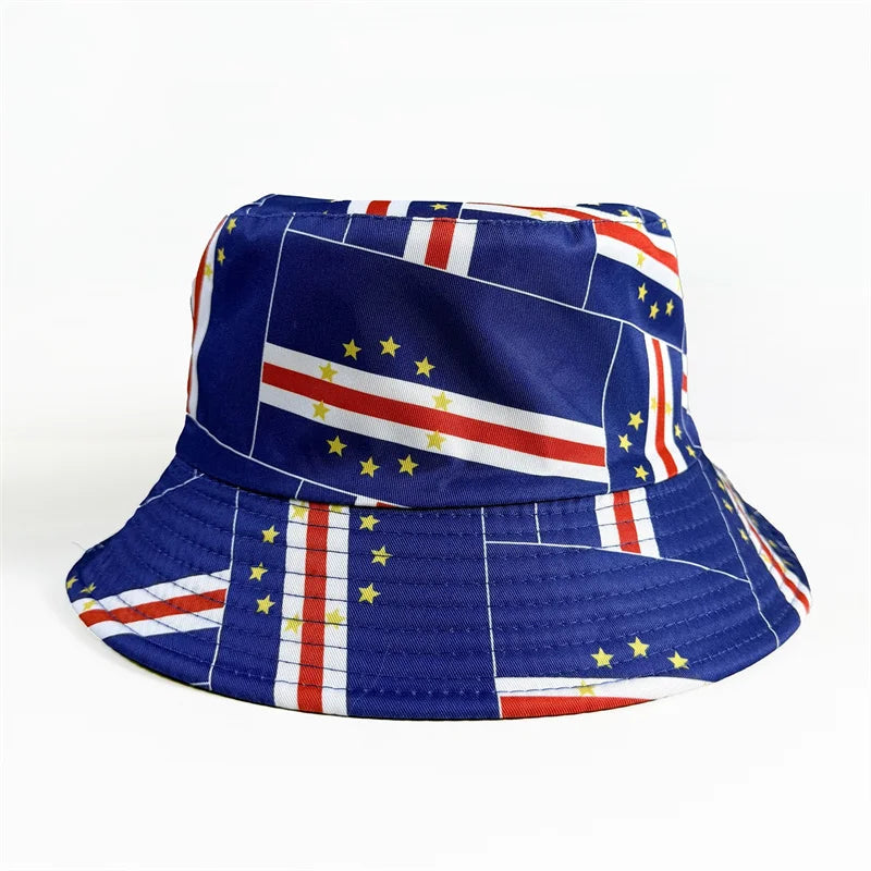 2026 Countries National Flag Bucket Hat Unisex