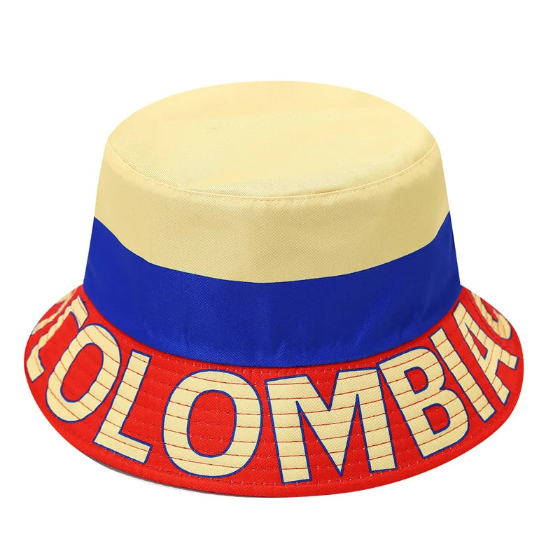 2026 Countries National Flag Bucket Hat Unisex