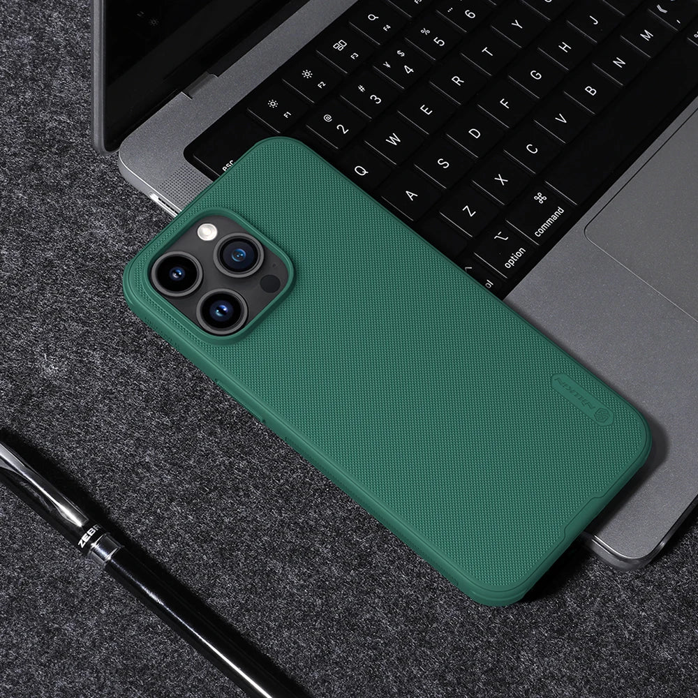 Phone case Nillkin  iPhone 16 15 14 13 Pro Max Pro Super Frosted Shield Pro Magnetic Case PC+TPU Protection Back Cover