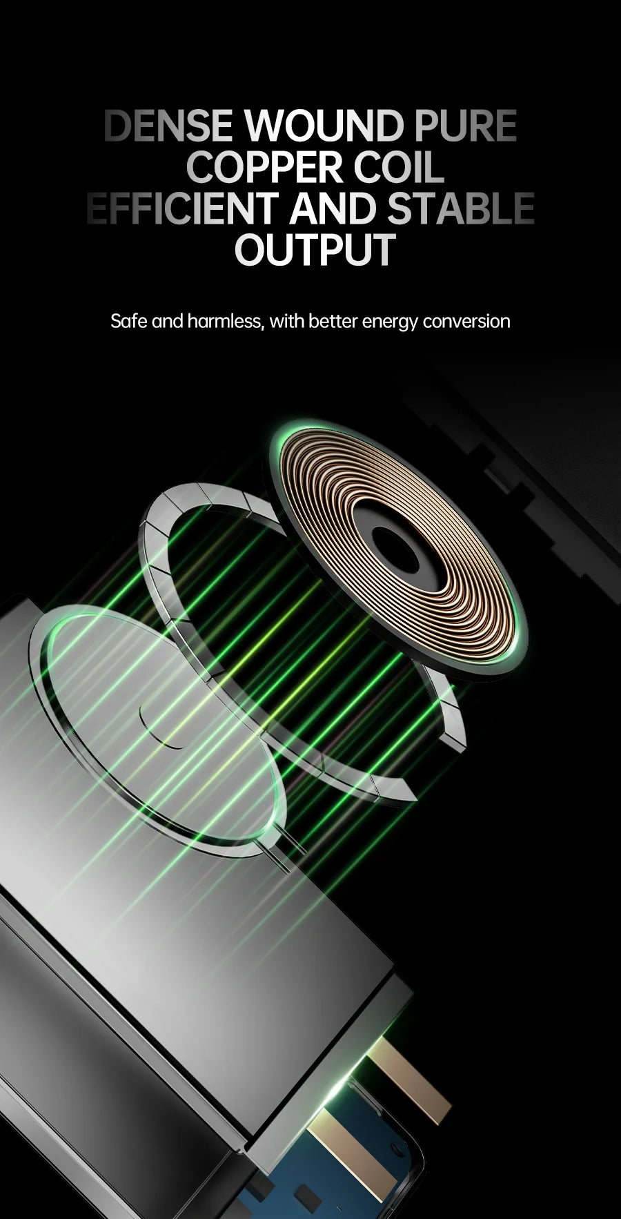 10000mAh Ultra Slim Power Bank for MagSafe,Magnetic Wireless 20W Fast Charging Portable Battery