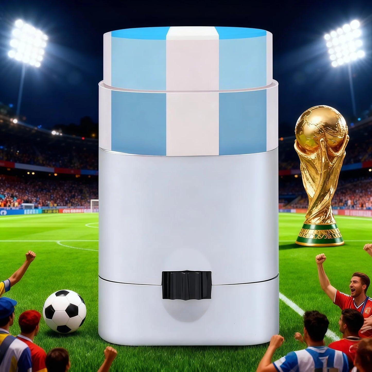 Country Flag Face Paint Stick Stripe Football Fan Brush Stick Face & Body Paint Football Game Cheering Cheerleading Decoration