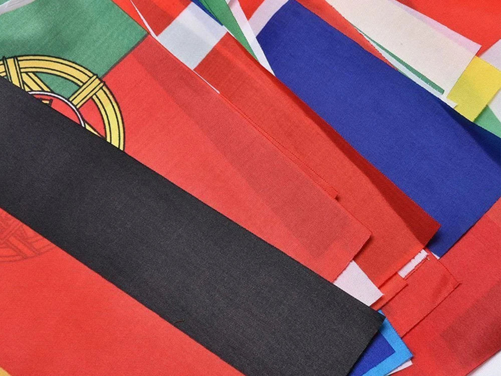 Aerlxemrbrae  14*21cm  String flag  32 countries around the world nations flag small flag   hanging flags