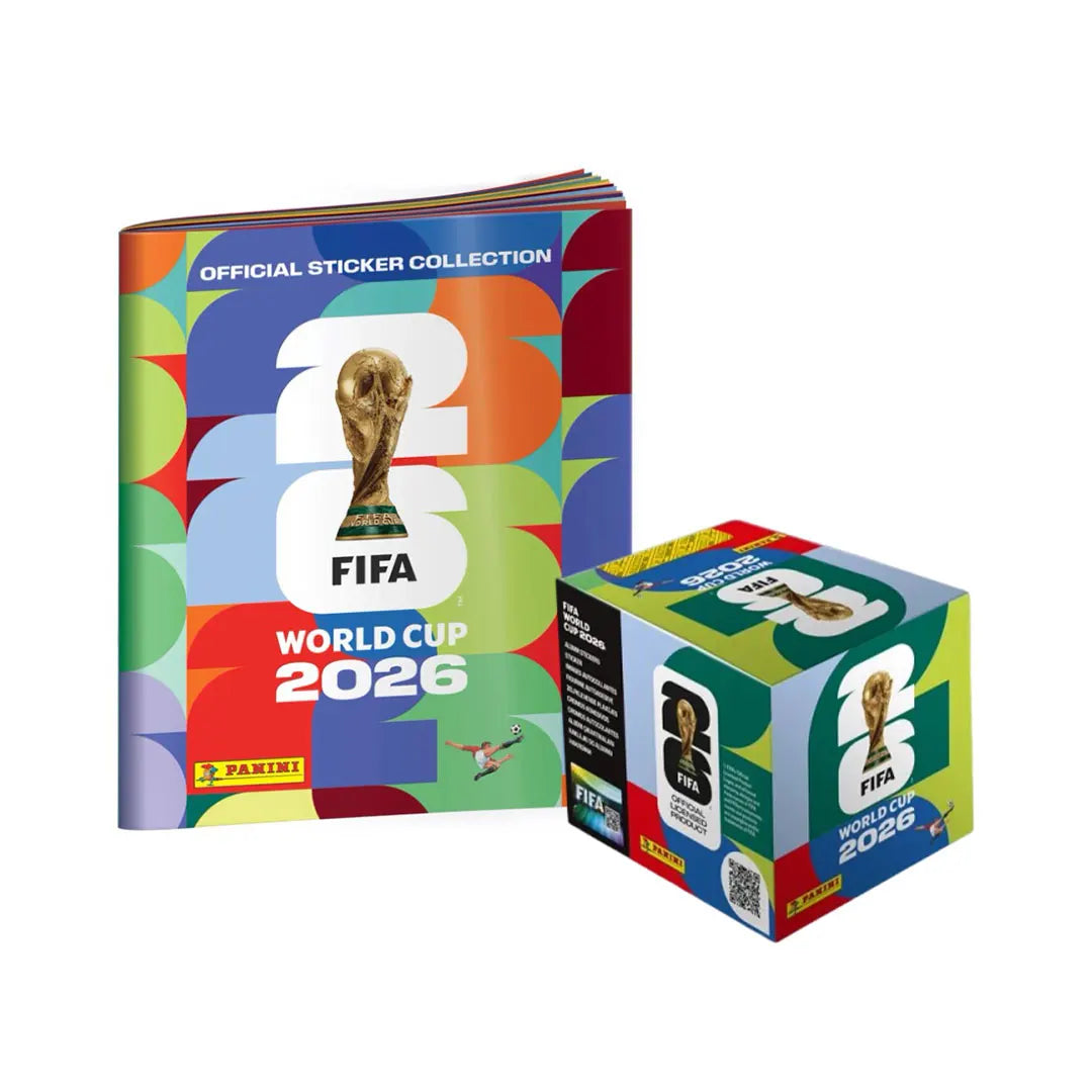 2026 Genuine Panini Official FIFA World Cup Soccer Card Sticker Pack & Album Limited Edition Collection Soccer Memorabilia Set