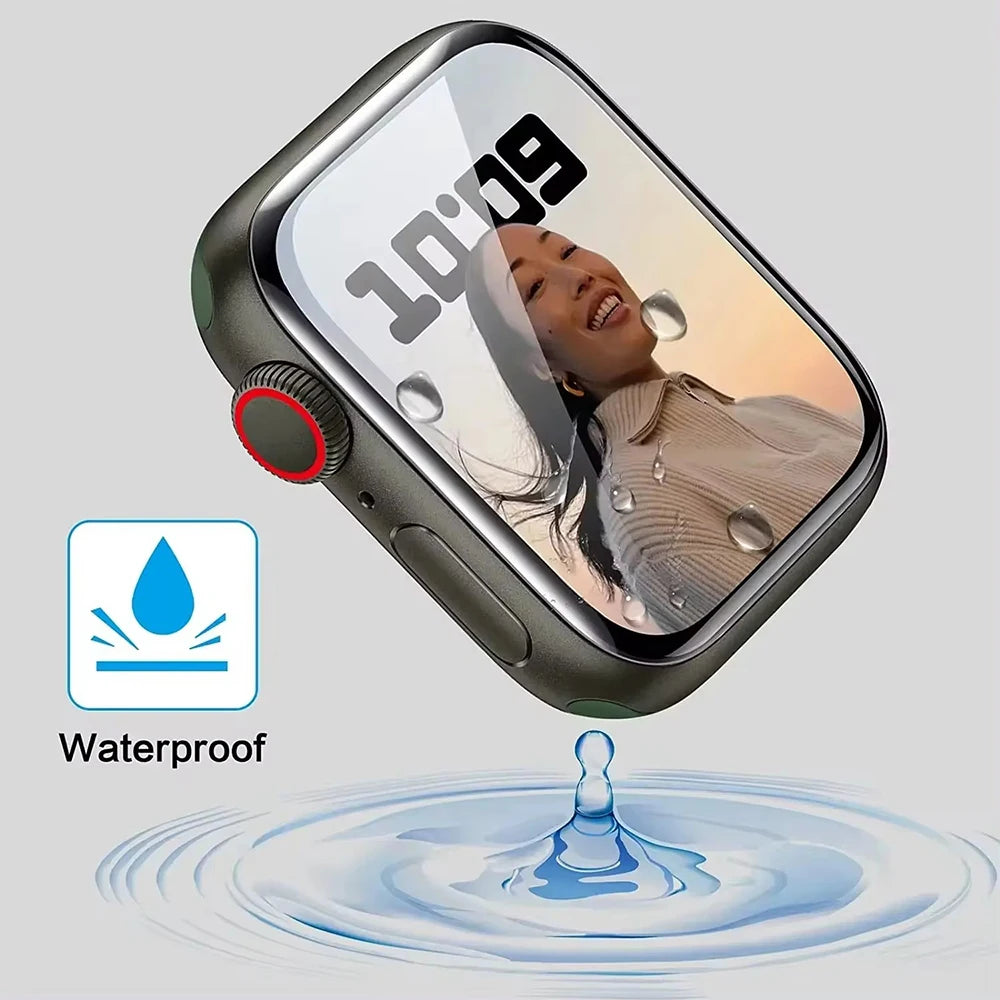 Screen Protector Film For Apple Watch Series 10 46mm 42mm Soft TPU Hydrogel HD Clear