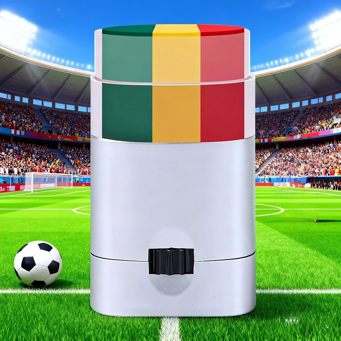 Country Flag Face Paint Stick Stripe Football Fan Brush Stick Face & Body Paint Football Game Cheering Cheerleading Decoration