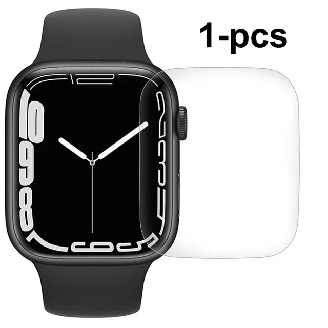 Screen Protector Film For Apple Watch Series 10 46mm 42mm Soft TPU Hydrogel HD Clear