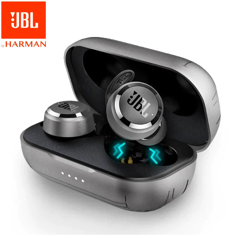 JBL T280 TWS Earbuds: IPX5 Waterproof | One-Touch Call | Rich Bass | Bluetooth 5.0, Wireless Sport Headphones for Running/Gym