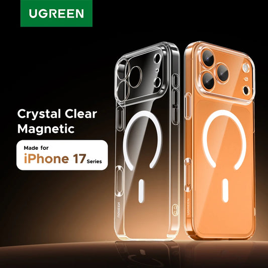 UGREEN Magnetic Case Shockproof Cover Magsafe - iPhone 17 - 16 - 15 - 14 Pro Air Max