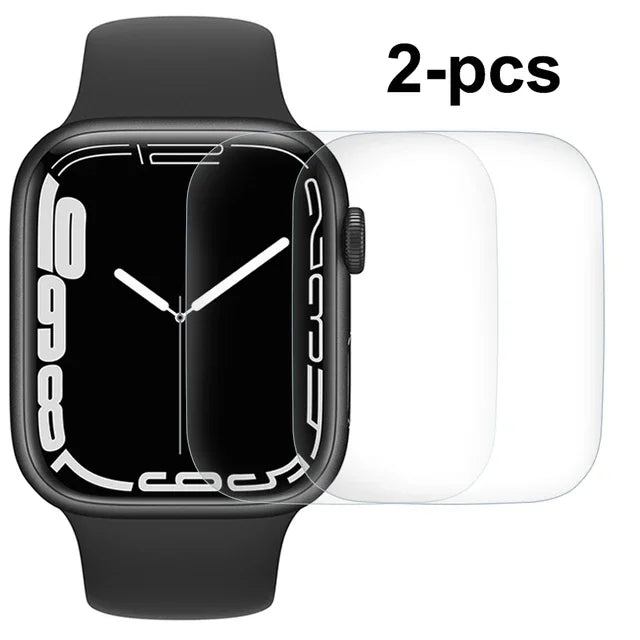 Screen Protector Film For Apple Watch Series 10 46mm 42mm Soft TPU Hydrogel HD Clear