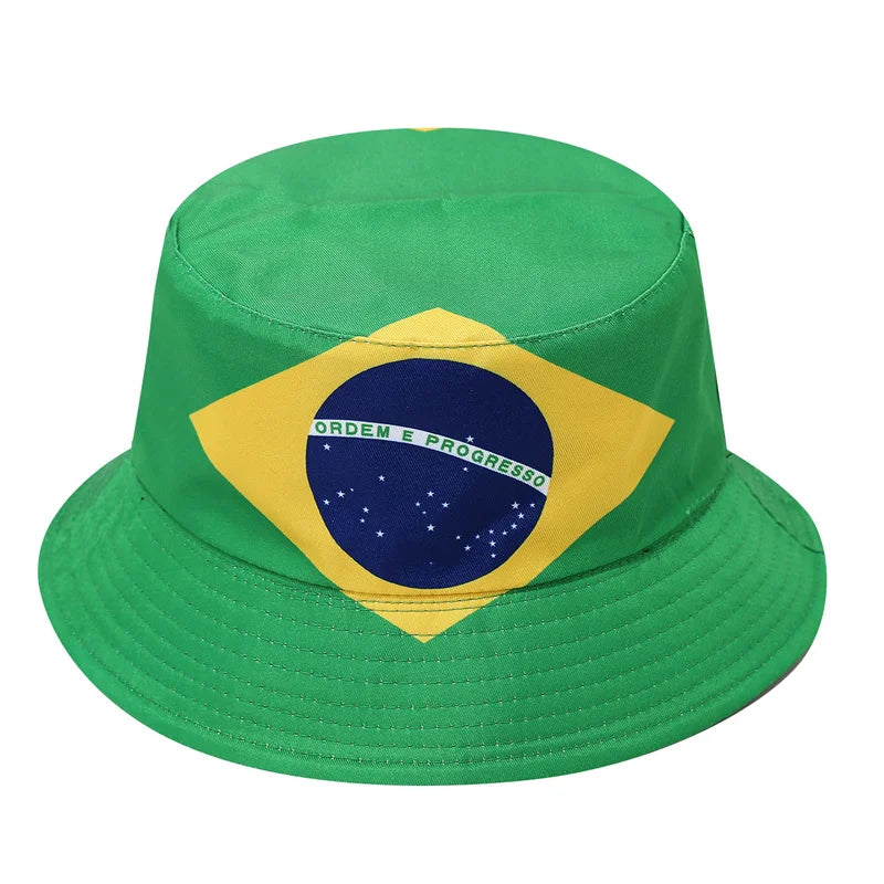 2026 Countries National Flag Bucket Hat Unisex