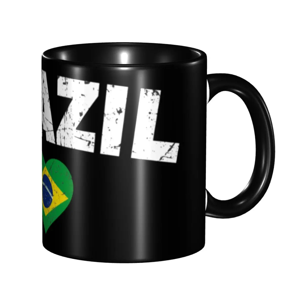 Customized Brazil Flag Brazilian Flag Coffee Mugs DIY Ceramic Tea Milk Cup