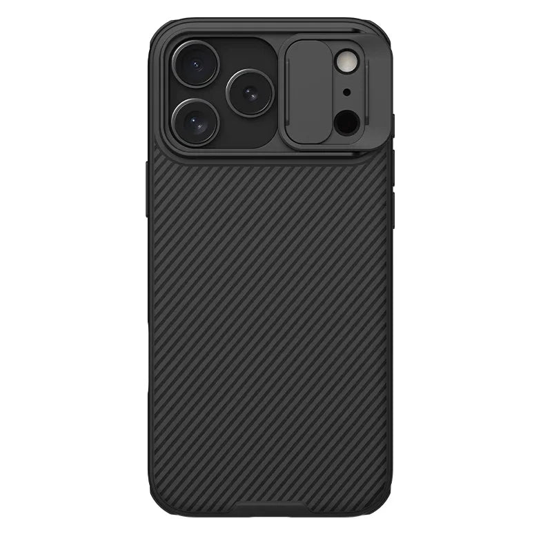 Phone Case NILLKIN For iPhone 17 Pro 17 Pro Max Matte MagSafe Case CamShield Pro Magnetic Charging Slider Camera Cover