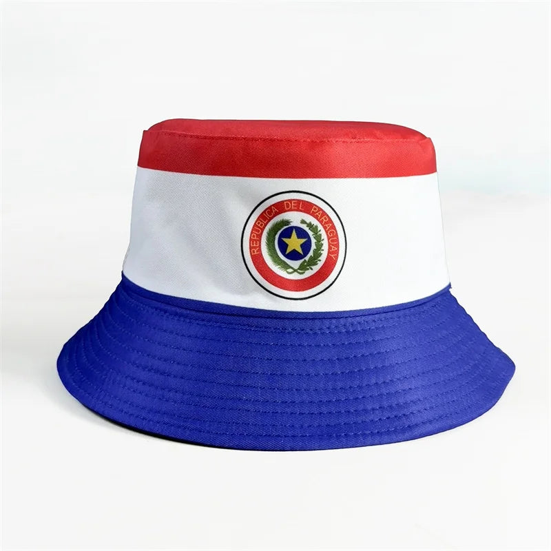 2026 Countries National Flag Bucket Hat Unisex