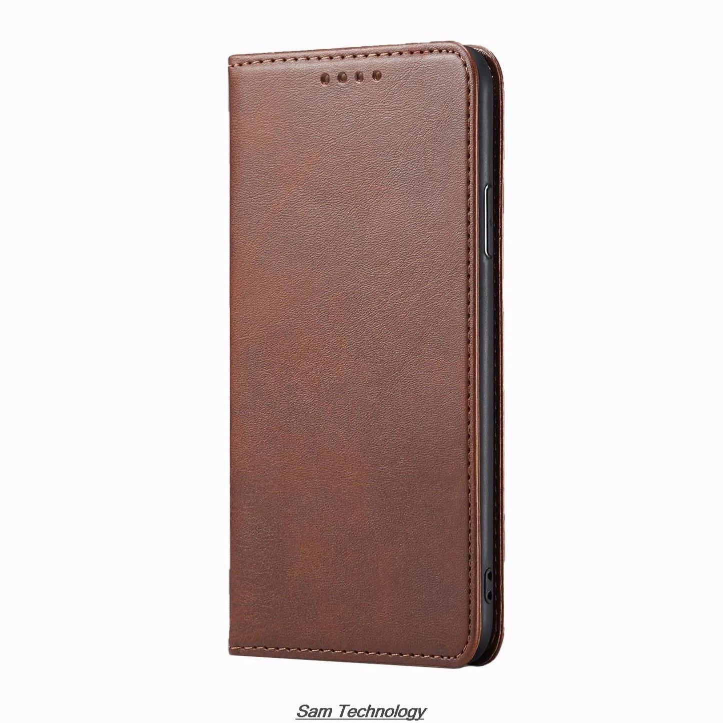 Magnetic attraction Leather Case for Samsung Galaxy M55 ( 5G SM-M556B ) Holster Flip Cover Case Wallet Phone Bags Fundas Coque