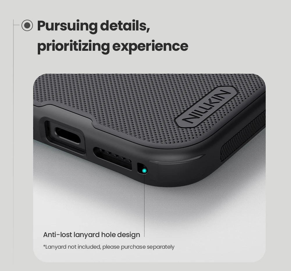 Phone case Nillkin For iPhone 17 Pro Max 17 Air 17 Pro Frosted Shield Pro Case PC+TPU Airbags Shockproof Anti-Scratch