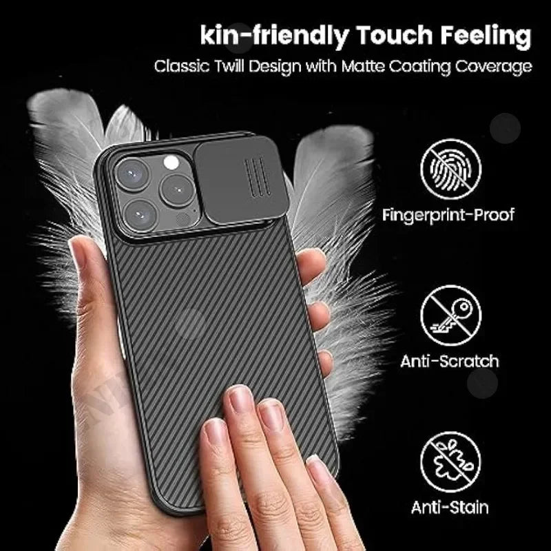 Phone Case For iPhone - 16/ 15 / 14 13 / 12 / 11 Pro Max Plus Window Protection lens Magnetic Magsafe Wireless Charge Shockproof Cover