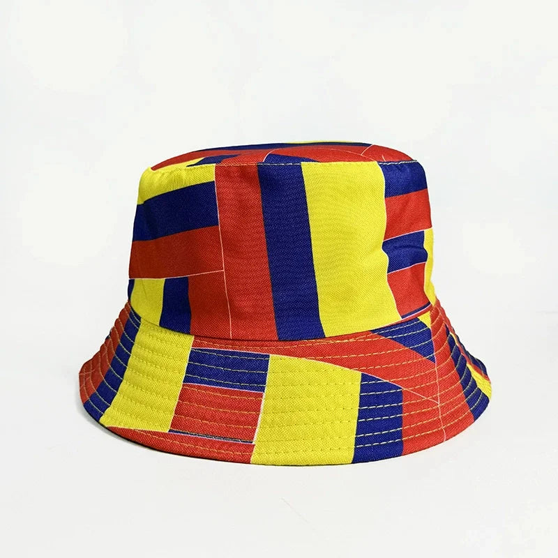 2026 Countries National Flag Bucket Hat Unisex