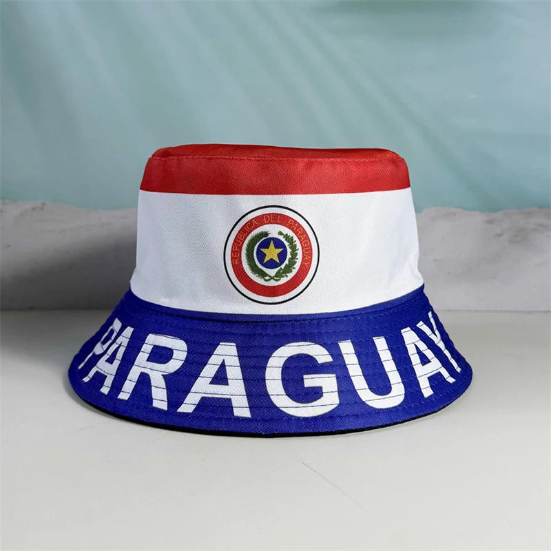 2026 Countries National Flag Bucket Hat Unisex