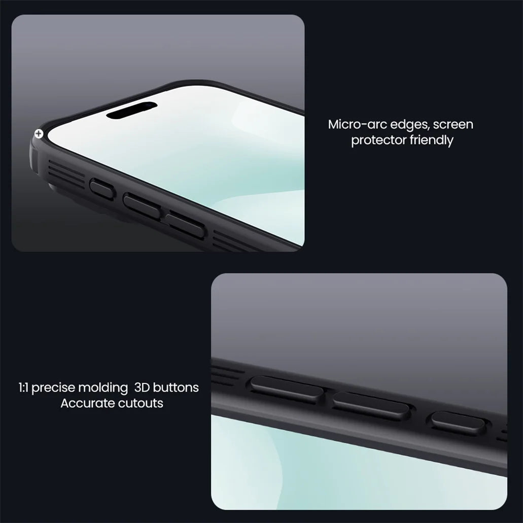 Phone Case NILLKIN For iPhone 17 Pro Max / 17 Pro Case CamShield Pro Shockproof Privacy Protection Slide Camera Cover For iPhone 17 / Air