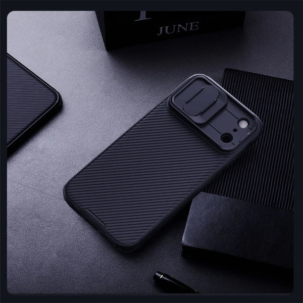 Phone Case NILLKIN For iPhone 17 Pro Max / 17 Pro Case CamShield Pro Shockproof Privacy Protection Slide Camera Cover For iPhone 17 / Air