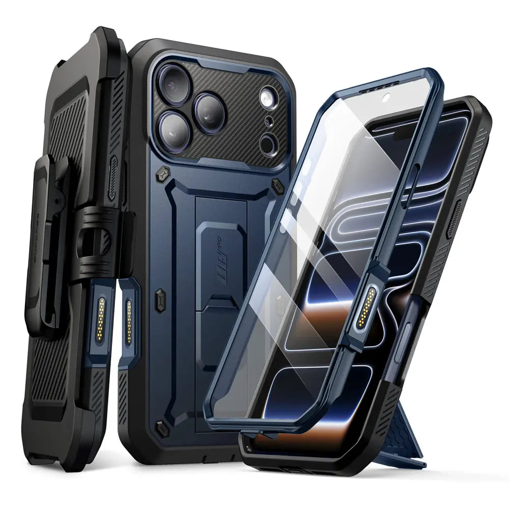 SUPCASE For iPhone 17 Pro Case 6.3" (2025) UB Pro Full-Body Heavy Duty Rugged Phone Case with Built-in Screen Protector