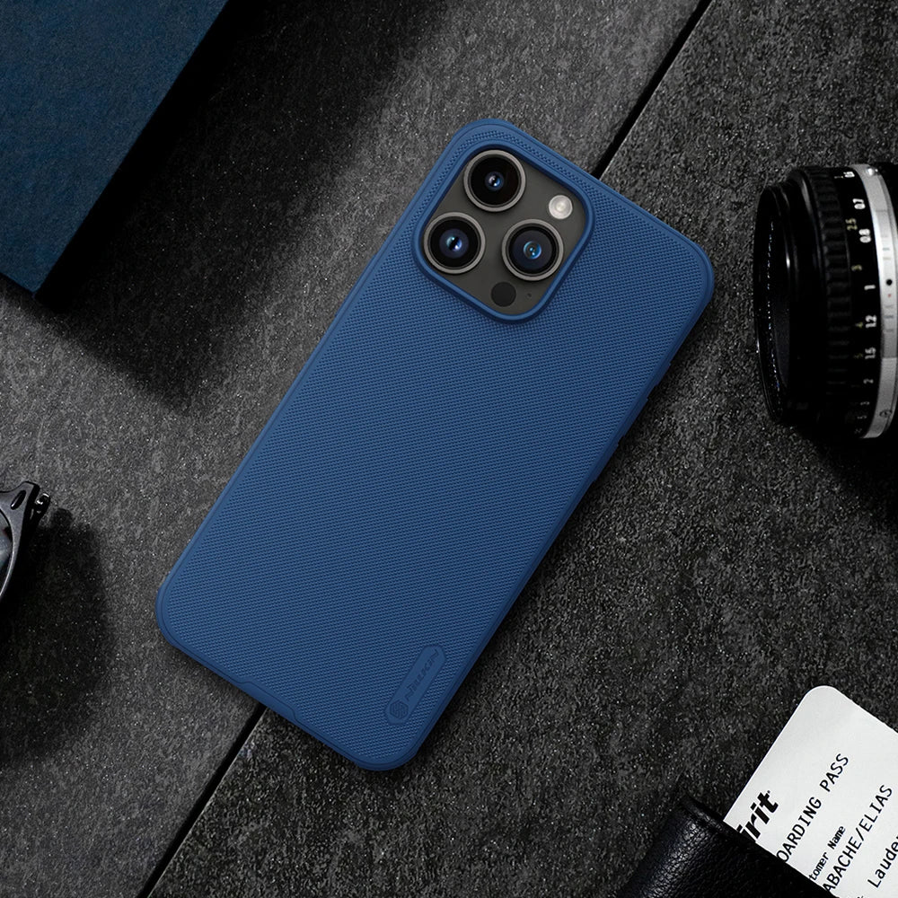 Phone case Nillkin  iPhone 16 15 14 13 Pro Max Pro Super Frosted Shield Pro Magnetic Case PC+TPU Protection Back Cover