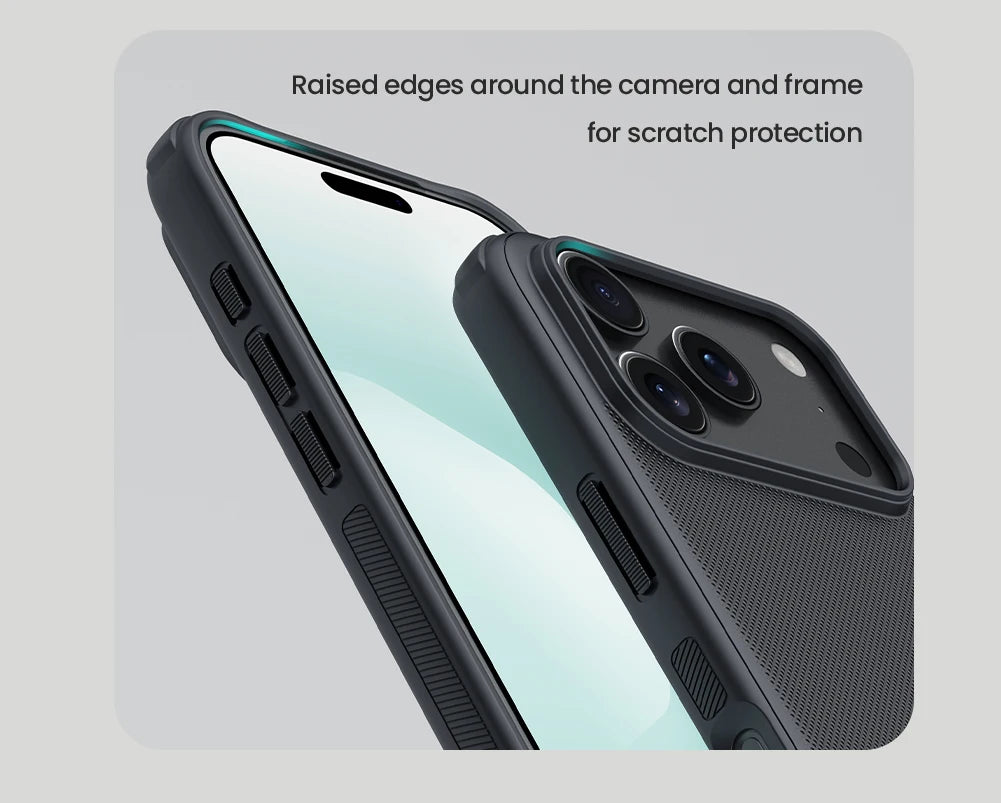 Phone case Nillkin For iPhone 17 Pro Max 17 Air 17 Pro Frosted Shield Pro Case PC+TPU Airbags Shockproof Anti-Scratch