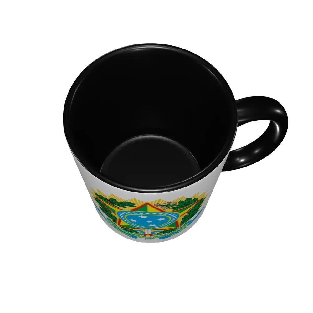 Customized Brazil Flag Brazilian Flag Coffee Mugs DIY Ceramic Tea Milk Cup