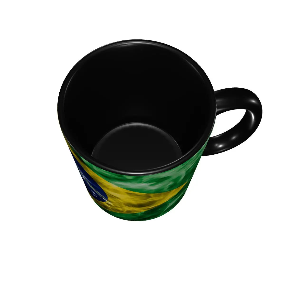 Customized Brazil Flag Brazilian Flag Coffee Mugs DIY Ceramic Tea Milk Cup