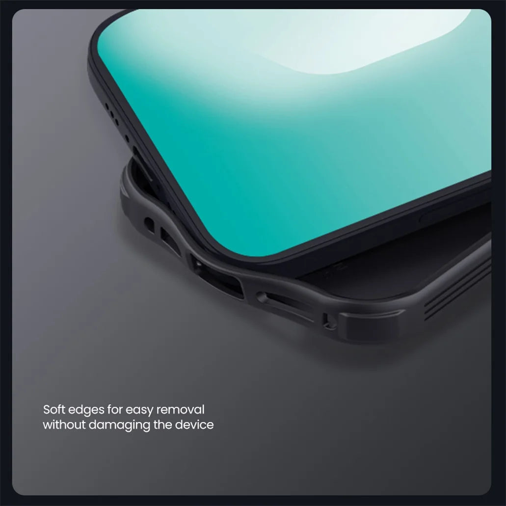Phone Case NILLKIN For iPhone 17 Pro Max / 17 Pro Case CamShield Pro Shockproof Privacy Protection Slide Camera Cover For iPhone 17 / Air