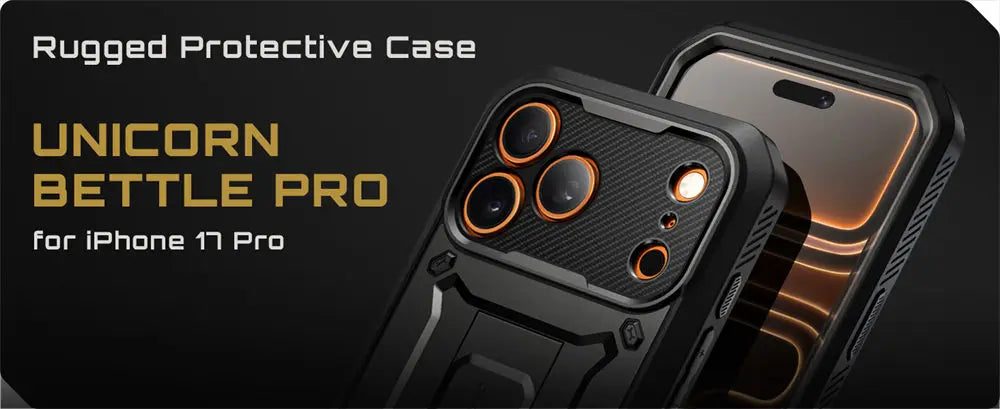 SUPCASE For iPhone 17 Pro Case 6.3" (2025) UB Pro Full-Body Heavy Duty Rugged Phone Case with Built-in Screen Protector