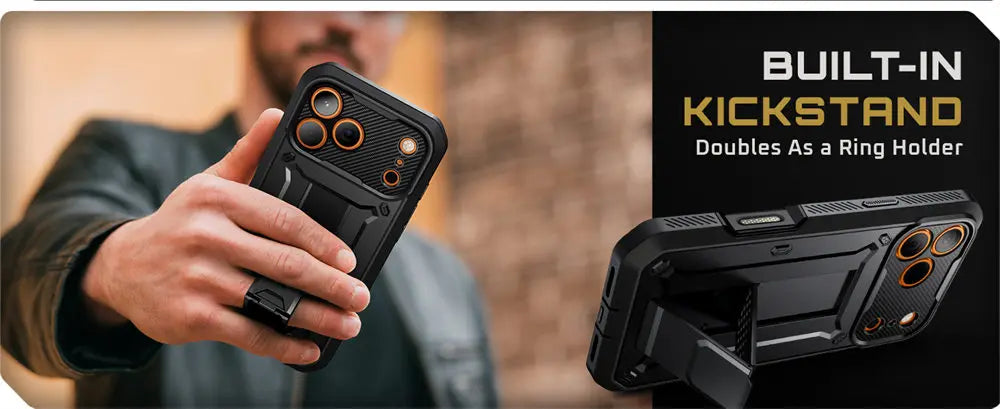SUPCASE For iPhone 17 Pro Case 6.3" (2025) UB Pro Full-Body Heavy Duty Rugged Phone Case with Built-in Screen Protector