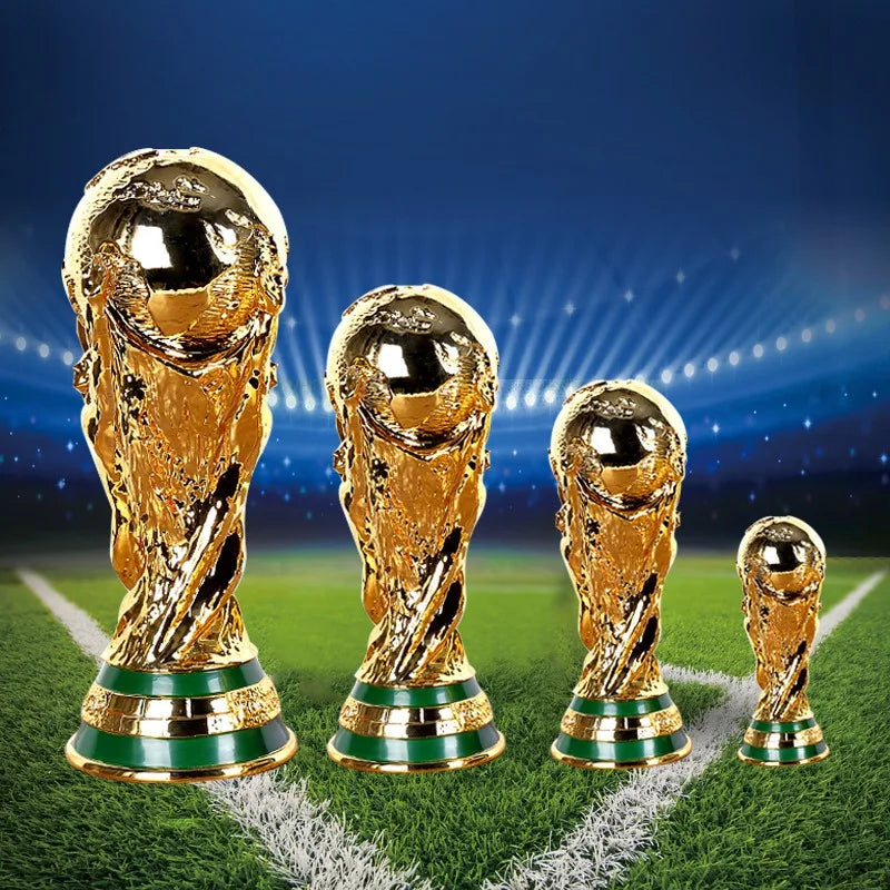 World Cup Trophy Model Golden Resin Replica