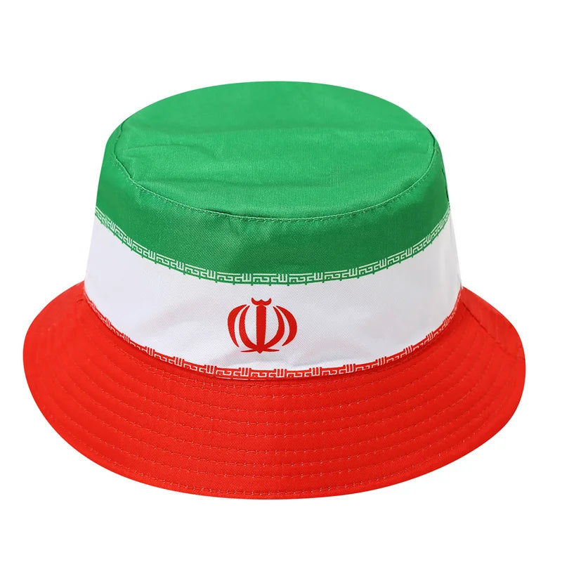 2026 Countries National Flag Bucket Hat Unisex