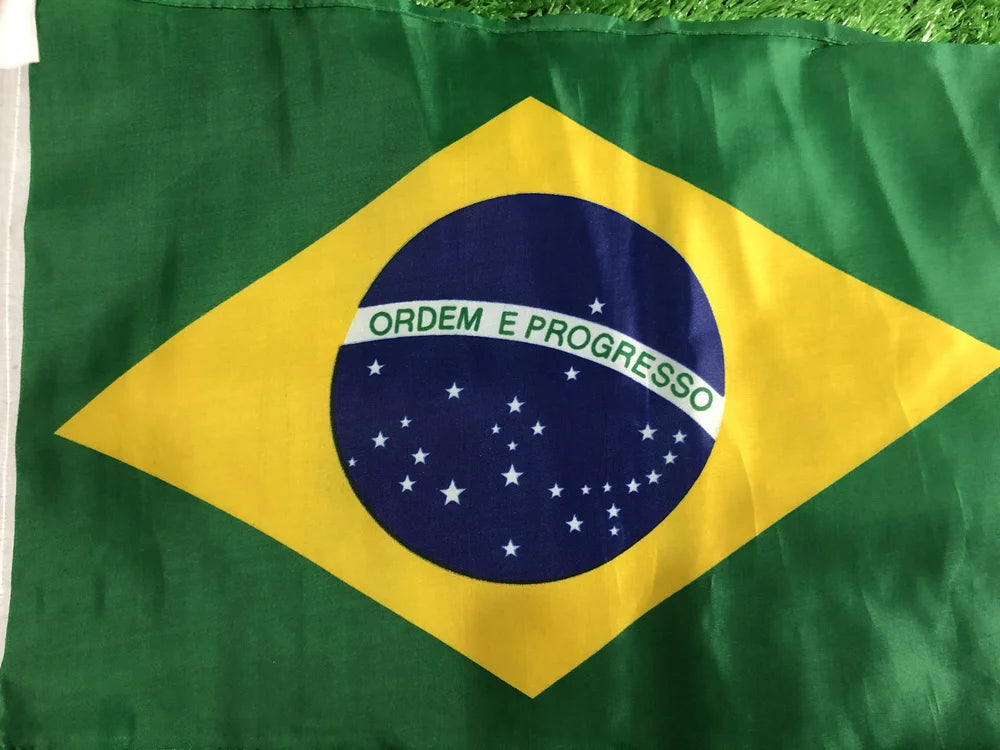 SKY FLAG 30*45cm Brazil car flag Brazil car plastic flagpole