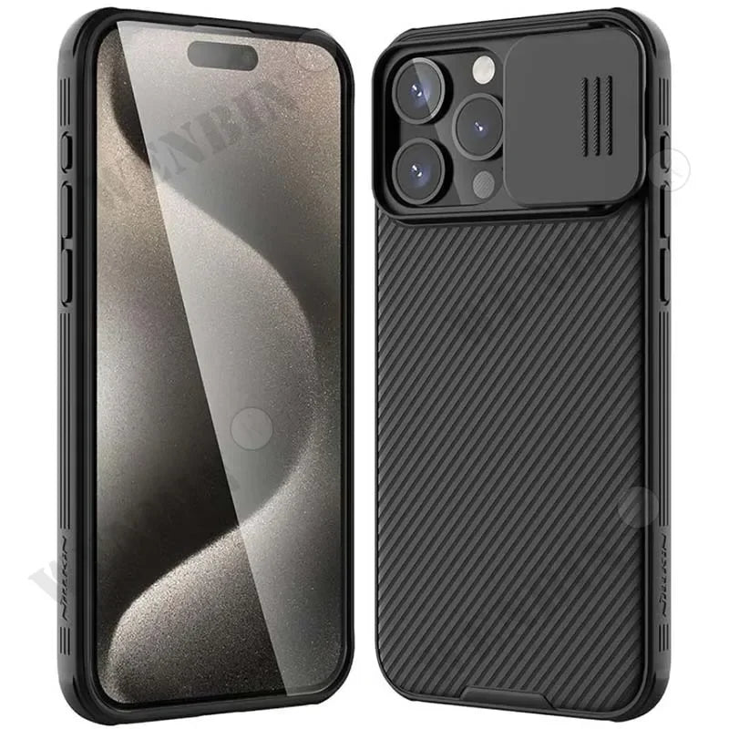 Phone Case For iPhone - 16/ 15 / 14 13 / 12 / 11 Pro Max Plus Window Protection lens Magnetic Magsafe Wireless Charge Shockproof Cover